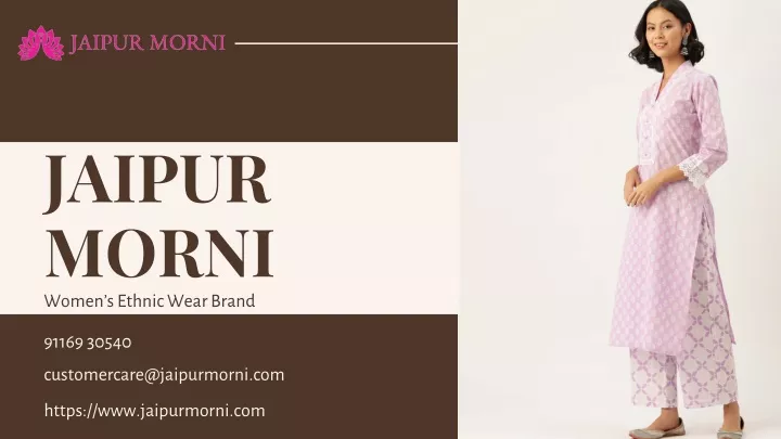 jaipur morni women s ethnic wear brand