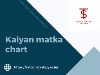 kalyan matka chart