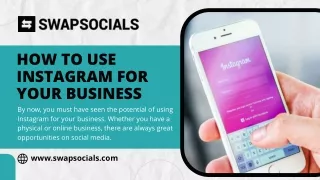 How to Use Instagram for Your Business