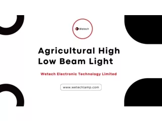 Agricultural High Low Beam Light