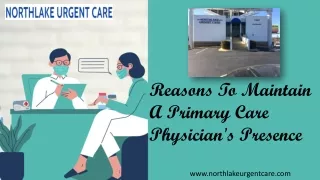 Reasons To Maintain A Primary Care Physician's Presence