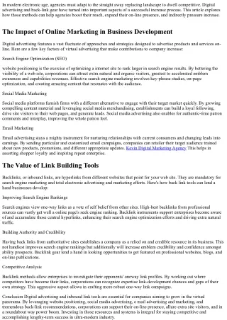 Utilizing the Power of Online Marketing and SEO Tools for Business Expansion