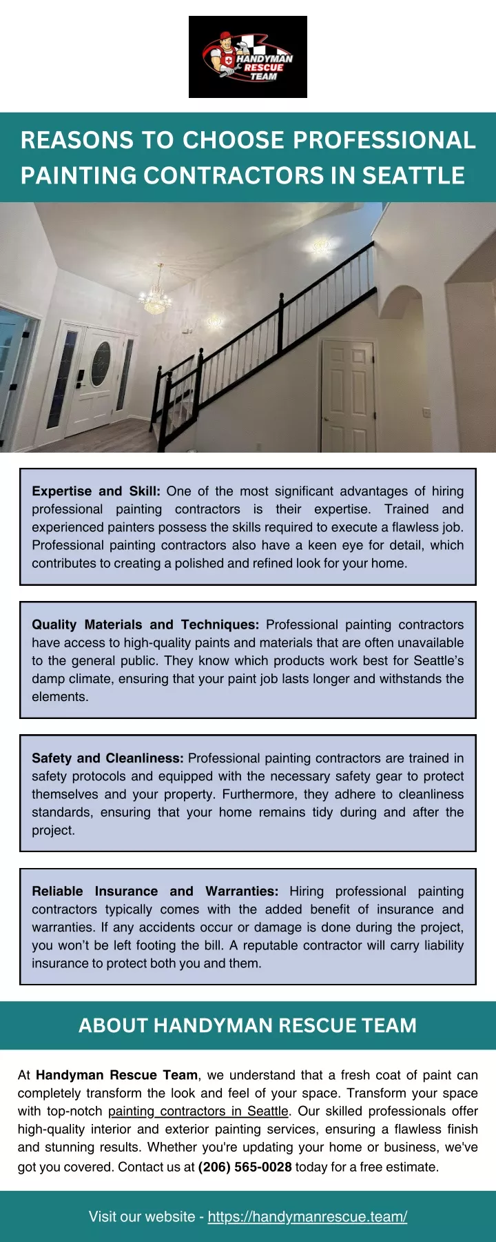 reasons to choose professional painting