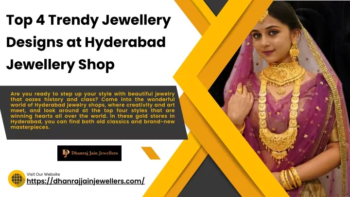 top 4 trendy jewellery designs at hyderabad