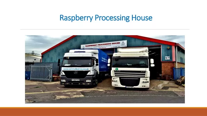 raspberry processing h ouse