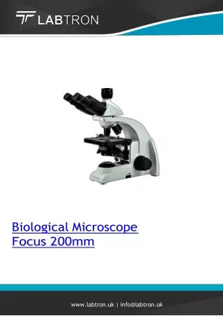 biological microscope focus 200mm