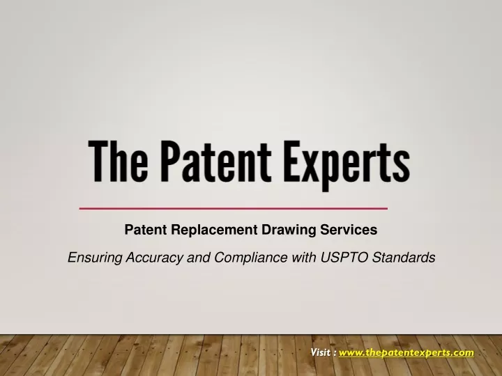 patent replacement drawing services