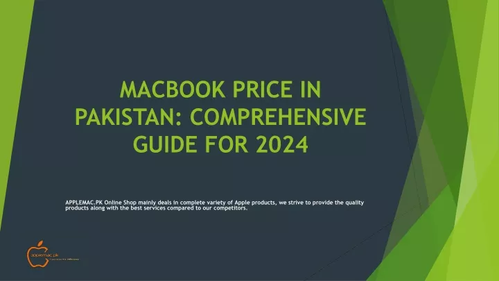 macbook price in pakistan comprehensive guide for 2024