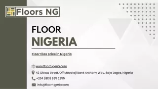 Floor tiles price in nigeria - Floor Nigeria