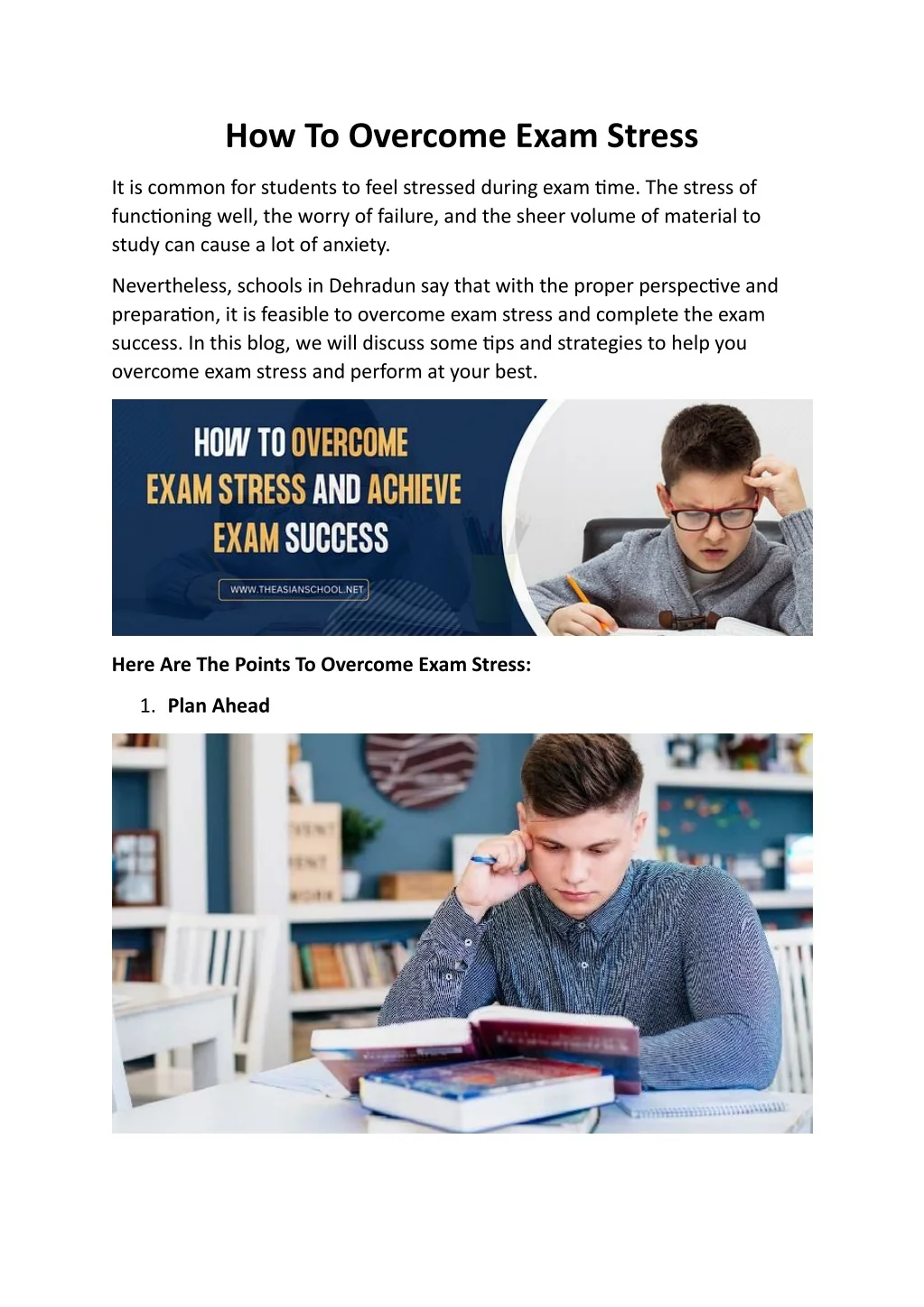 PPT - How To Overcome Exam Stress PowerPoint Presentation, free ...