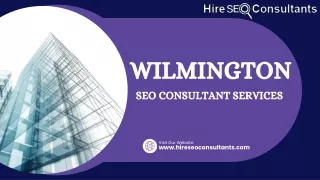 Wilmington SEO Consultant Services