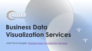 Expertise in Business Data Visualization Services