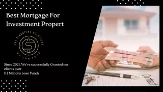 best mortgage for investment propert