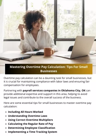 mastering overtime pay calculation tips for small