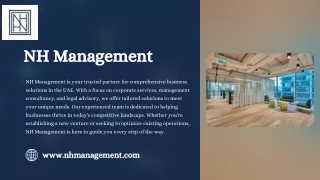 Navigating Success: Expert Business Consulting Services in Dubai