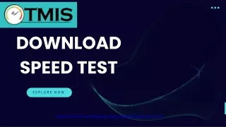 download speed test