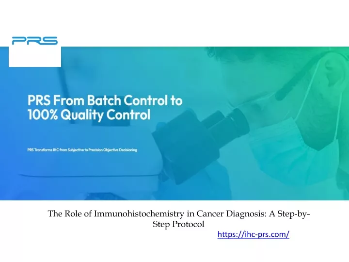 the role of immunohistochemistry in cancer