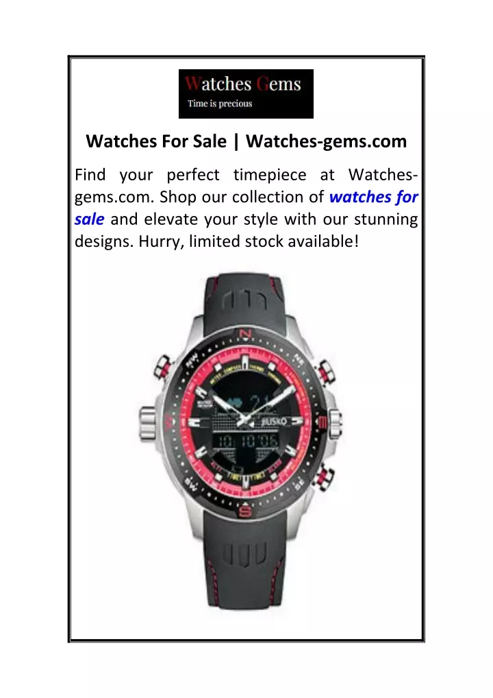 watches for sale watches gems com