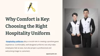 Why Comfort is Key_ Choosing the Right Hospitality Uniform.pptx