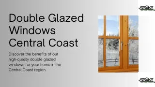 double glazed windows central coast