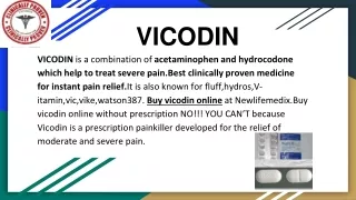 VICODIN