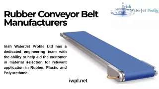 Rubber Conveyor Belt Manufacturers