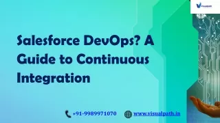 salesforce devops a guide to continuous