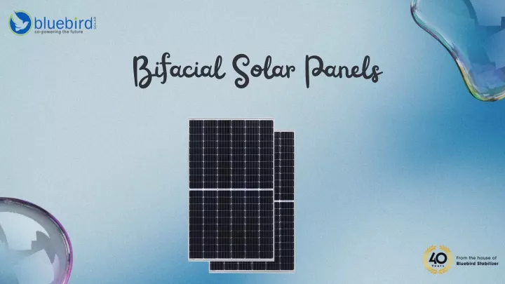 bifacial solar panels