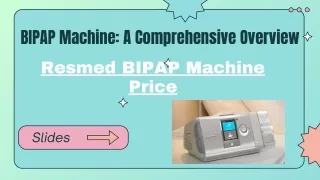 bipap machine a comprehensive overview