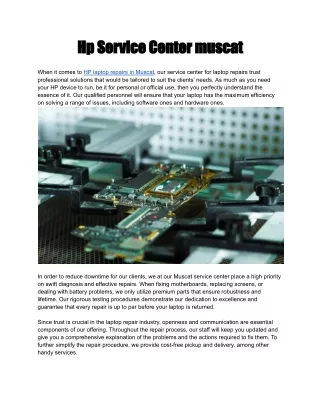 hpservicecentermuscat