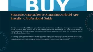 How to Buy Android App Installs