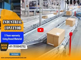 Industrial Conveyor Manufacturers