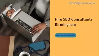 Hire SEO Consultants Birmingham