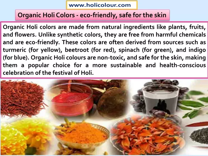 organic holi colors eco friendly safe for the skin