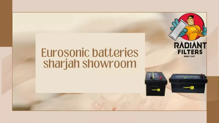 eurosonic batteries sharjah showroom