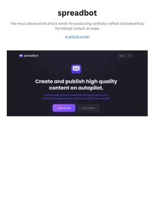 spreadbot