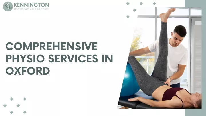 comprehensive physio services in oxford