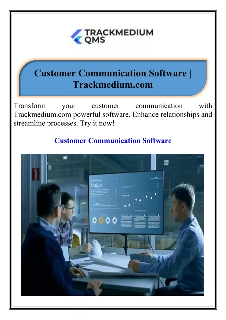 transform trackmedium com powerful software