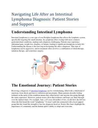 Navigating-Life-After-an-Intestinal-Lymphoma-Diagnosis-Patient-Stories-and-Support