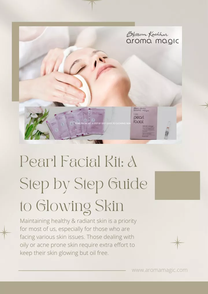 pearl facial kit a