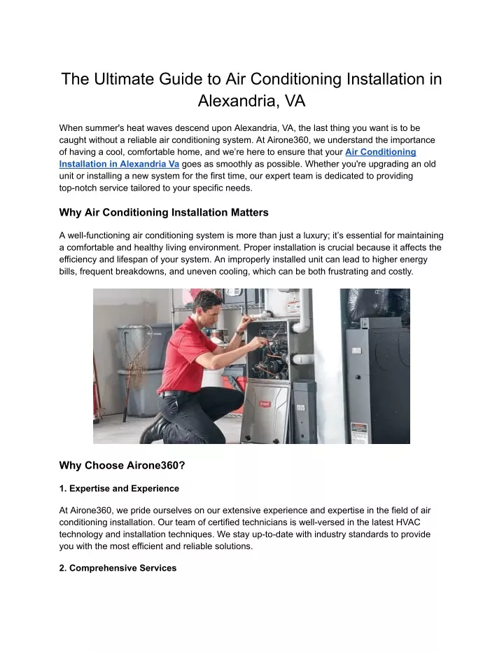 the ultimate guide to air conditioning