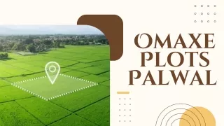 Omaxe Plots Palwal | Investment Opportunity For Future