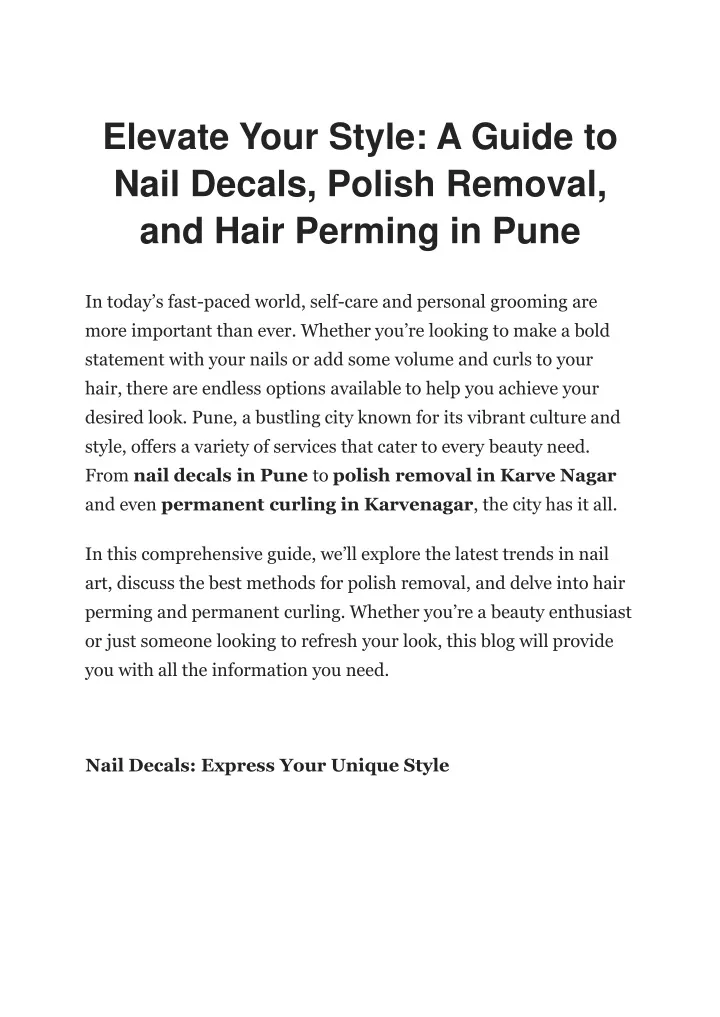 elevate your style a guide to nail decals polish