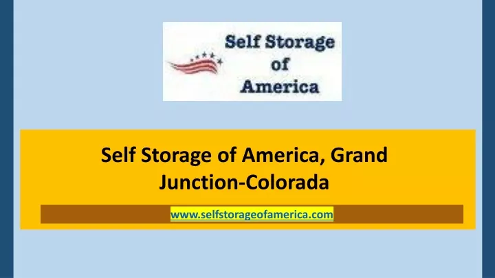 self storage of america grand junction colorada