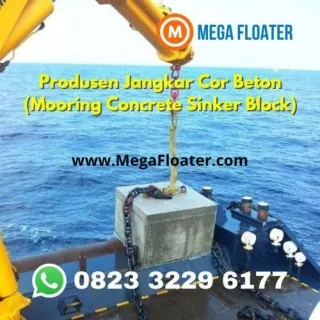 0823-3229-6177, Mooring Concrete Sinker Block