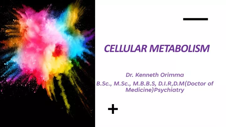 cellular metabolism