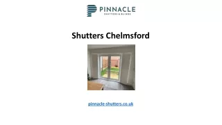 Shutters Chelmsford