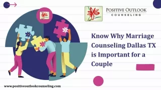 Why Marriage Counseling Dallas TX is Important for a Couple