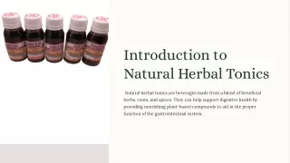 Discover the Natural Benefits of Herbal Drinks