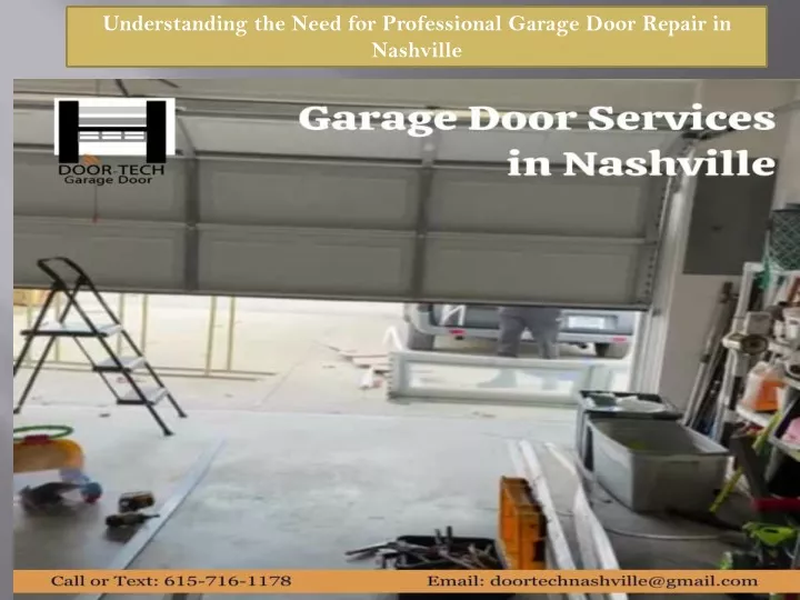 understanding the need for professional garage